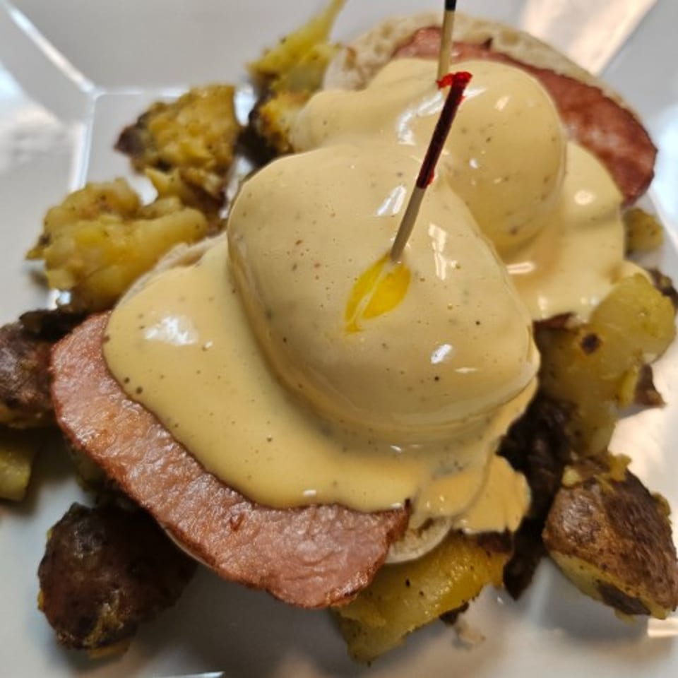Savor Our Eggs Benedict
